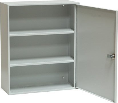 Leomar Metalowa apteczka wisząca na klucz AP2. Szafka medyczna.