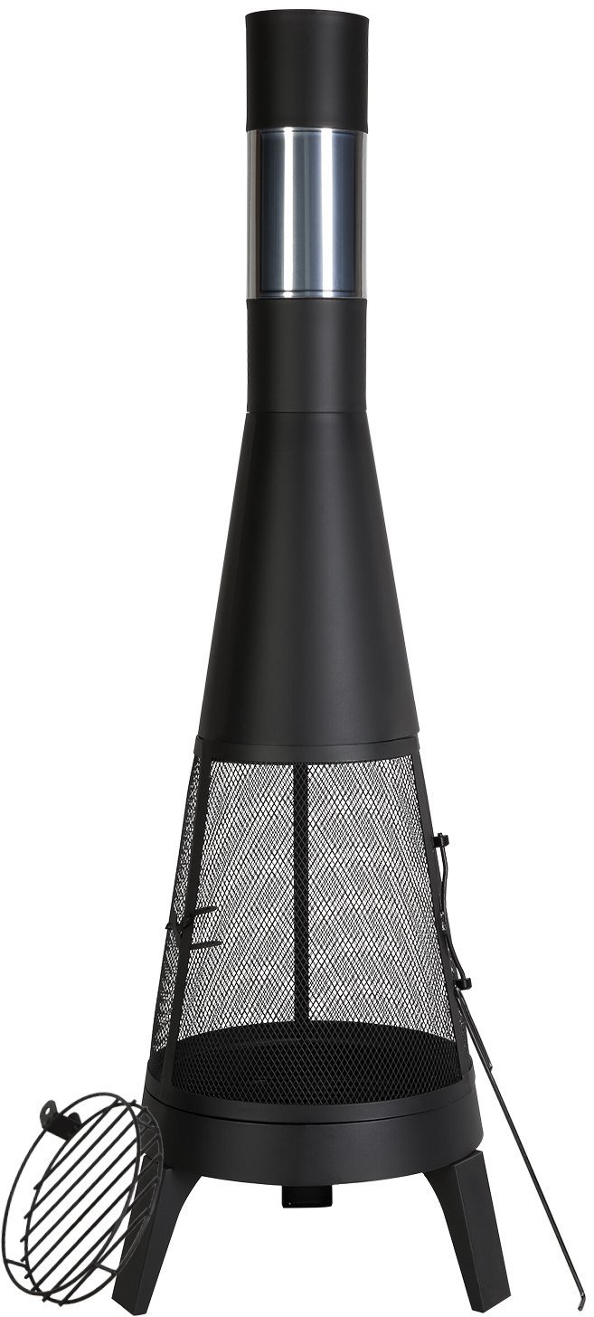 Palenisko ogrodowe kominek ogrodowy piecyk tarasowy piec 150 cm