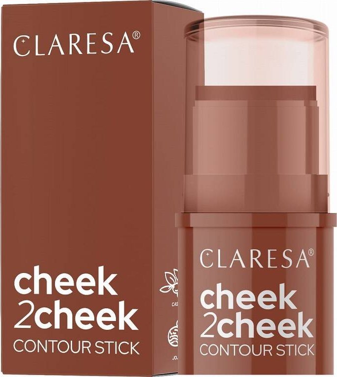 Claresa Claresa Cheek 2 Cheek bronzer w sztyfcie 02 Milk Choco 6g