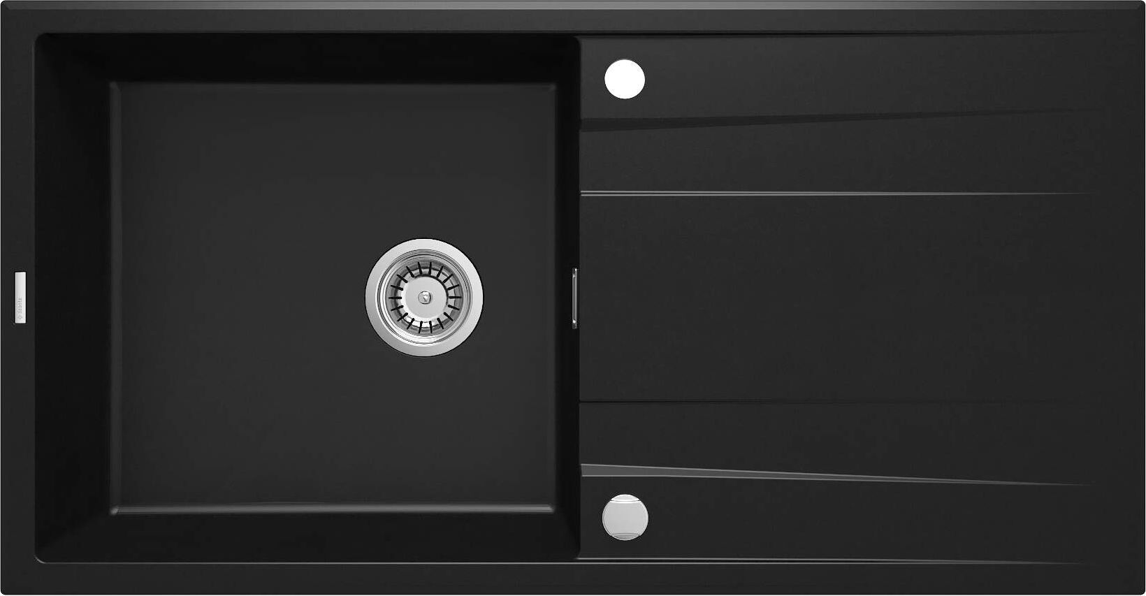 Zlewozmywak Deante Eridan granitowy 1-komorowy z ociekaczem