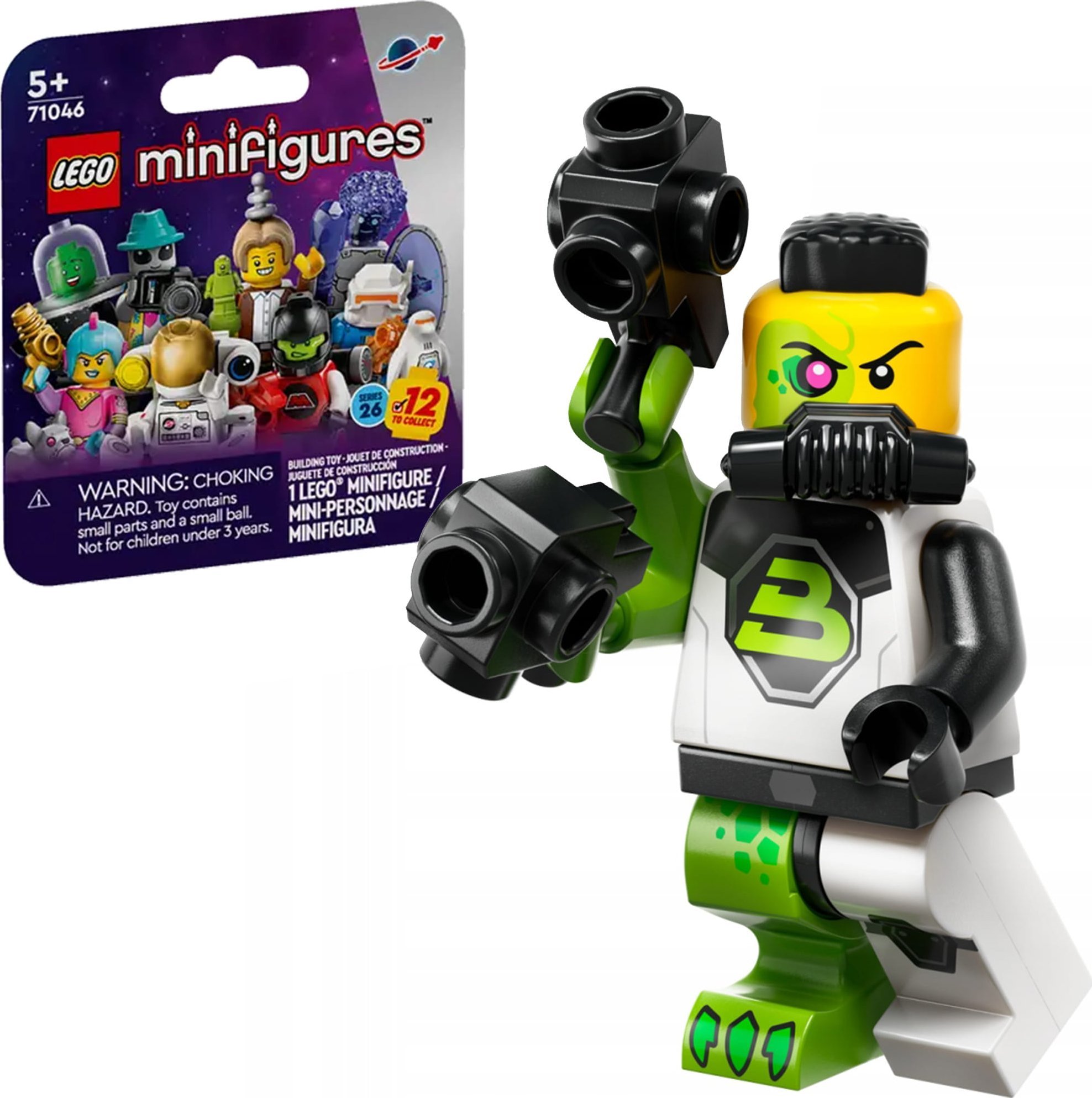 71046 - LEGO Minifigures - MUTANT BLACKTRONU col26-12 / Kosmos Seria 26