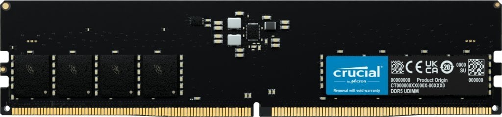 Crucial CT64G56C46U5 moduł pamięci 64 GB 1 x 64 GB DDR5 5600 MHz