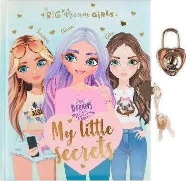 Beta Tools Pamiętnik na kłódkę BDGirls 16x19cm MP p12