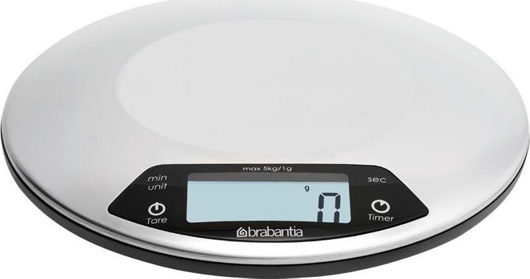 Waga kuchenna Brabantia cyfrowa okrągła z timerem 480560