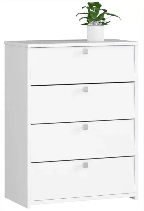 Elior Biała komoda na buty - Calcados