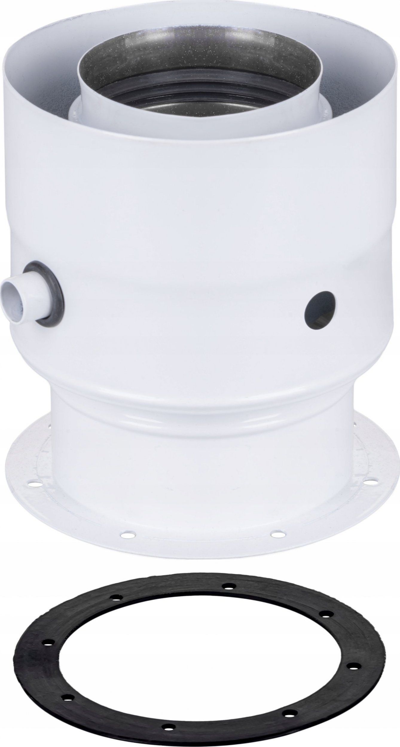 SpiroFlex 60/100-80/125 adapter T biały