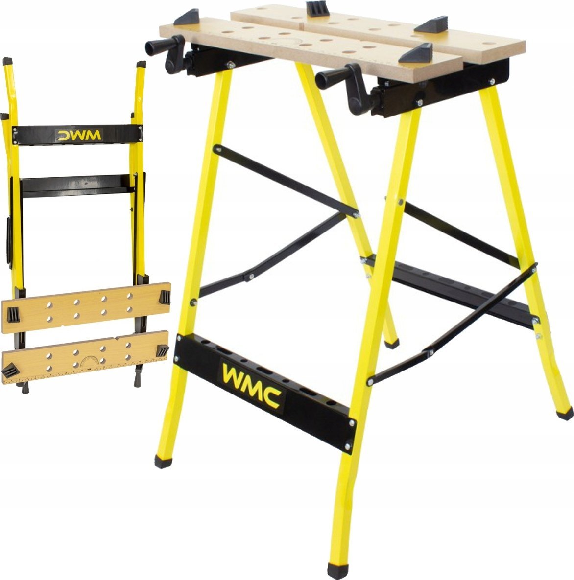 Biurko Sourcing METAL WORKTABLE WITH WORKTOP 950x560x165mm /WMC