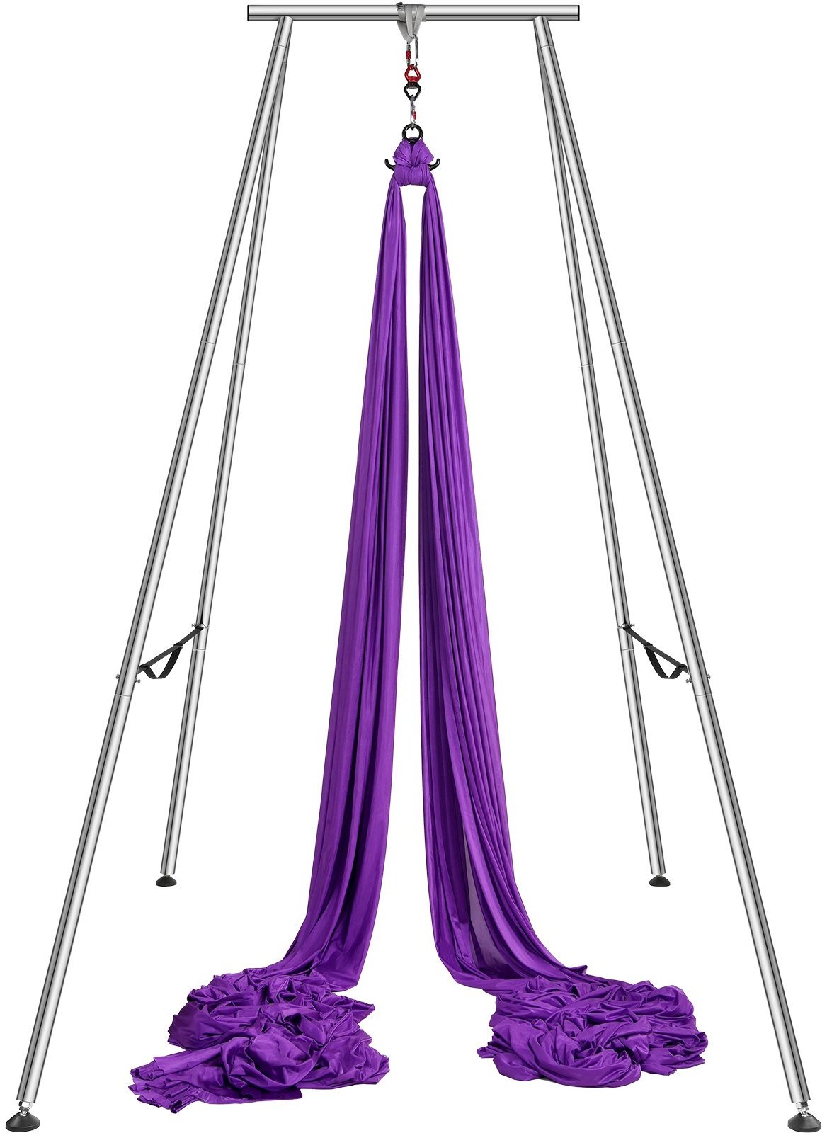 Stojak z Hamakiem Aerial Yoga Fioletowy