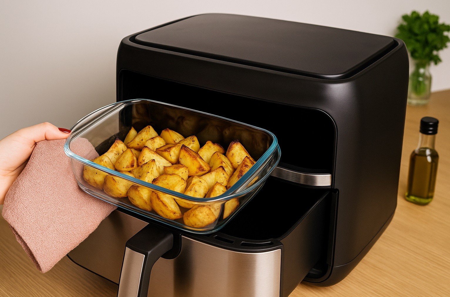 Brytfanna żaroodporna 1,2 L Air Fryer PYREX