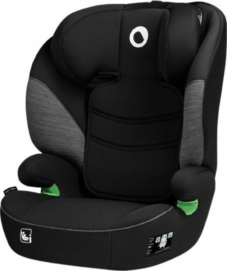 Fotelik samochodowy Lionelo Fotelik samochodowy Lionelo Lars FWF i-Size 100 - 150 cmBlack Grey