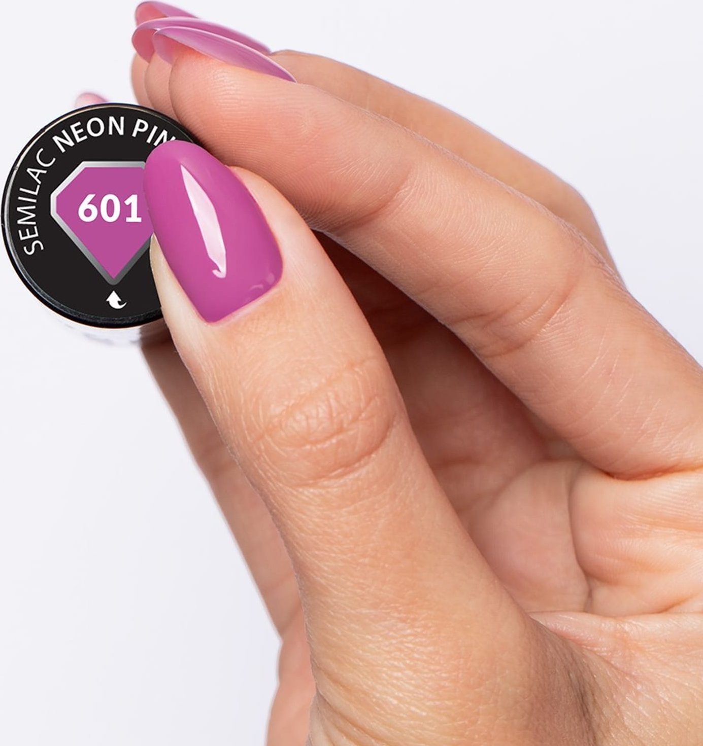 Semilac SEMILAC Lakier hybrydowy Neon Pink Punch nr 601 7 ml
