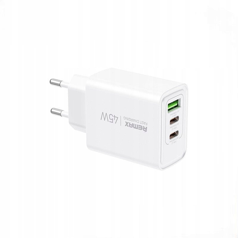 ŁAD SIEC KIDDY SERIES 45W RP-U139 2xUSB-C/1xUSB WHITE