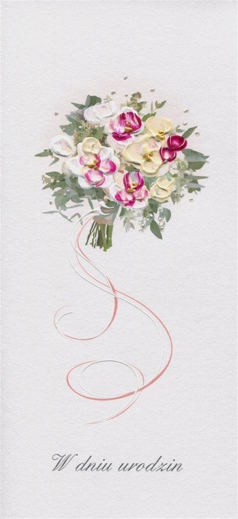 MAK Karnet Urodziny DL U19 - Bukiet