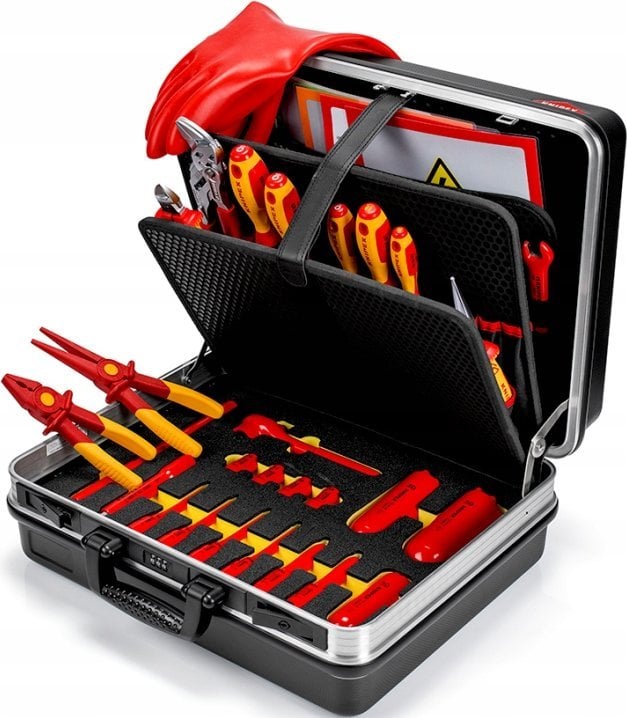 Zestaw narzędzi Knipex WALIZKA NARZÄDZIOWA BASIC ELEKTROMOBILNOÅÄ 465*200*410MM