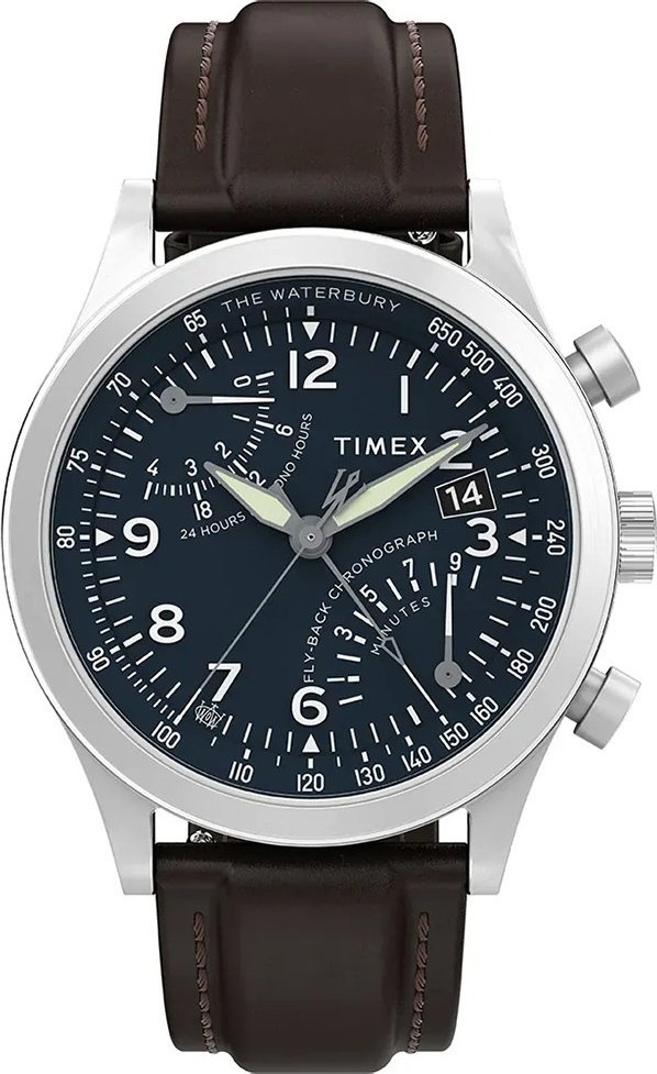 Zegarek Timex Zegarek męski Timex TW2W47900 brązowy