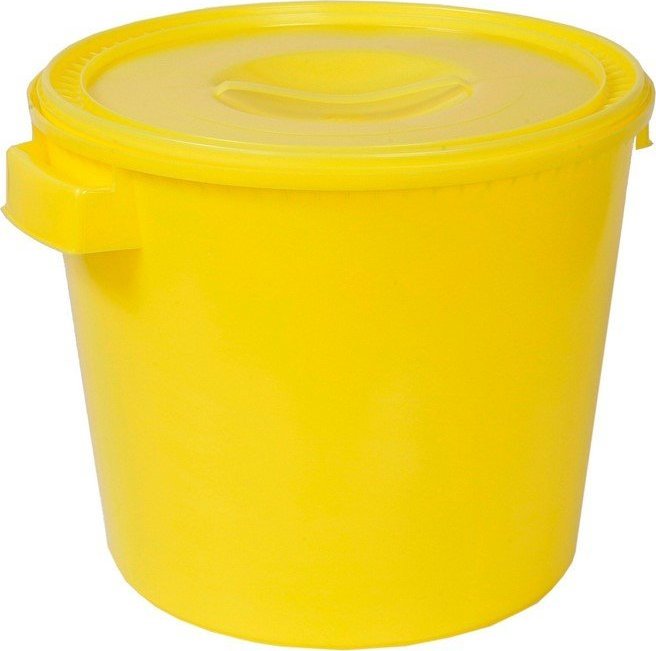 Artech Pojemnik zbiorczy na odpady medyczne 30l (Kolor żółty)