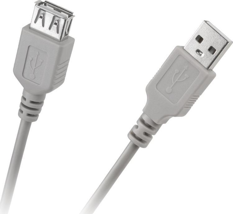 Kabel USB USB-A - USB-A 3 m Szary (KPO2783-3)