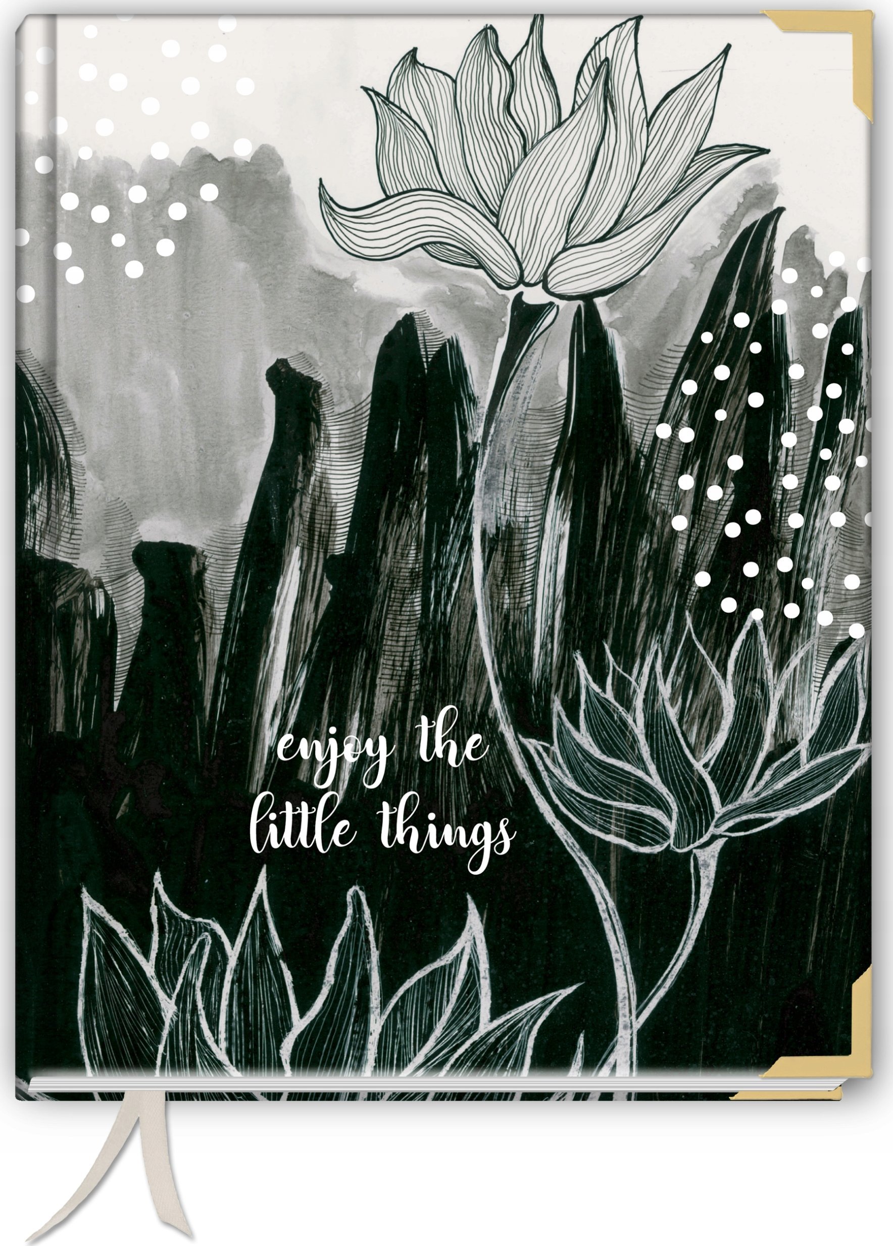 TadaPlanner Bullet journal szyty 214 stron TaDaPlanner notatnik A5 w kropki pamiętnik