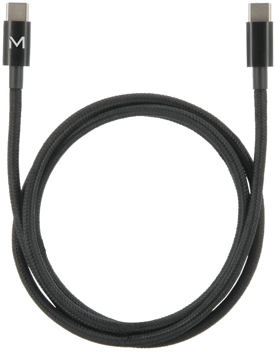 Kabel USB Mobilis USB-C - USB-C 1 m Czarny (001389)