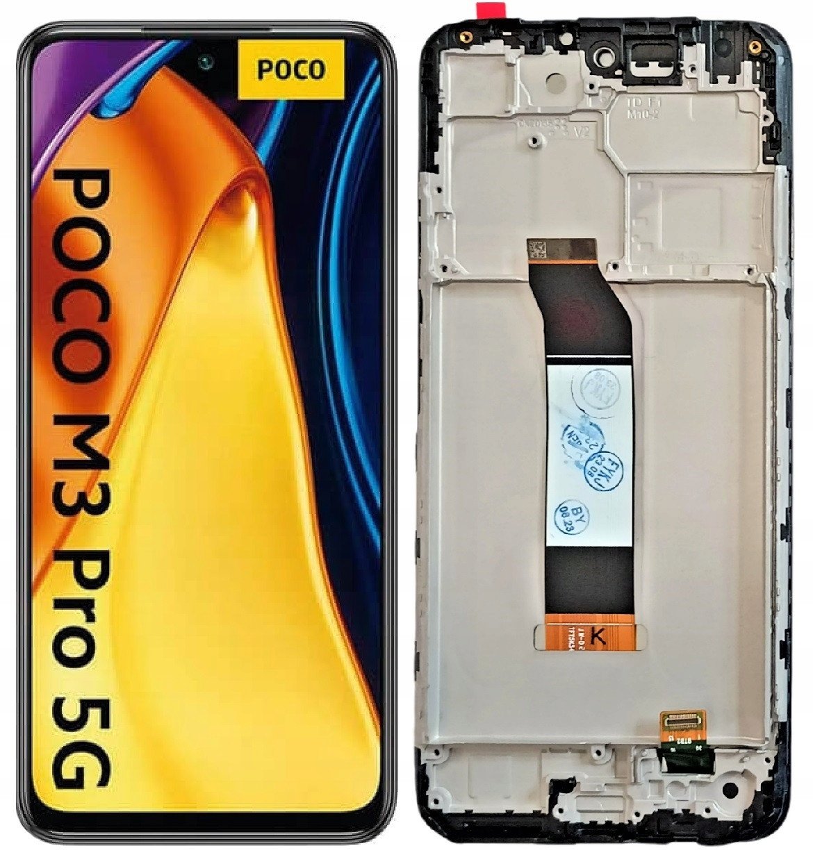 WYŚWIETLACZ EKRAN LCD DO XIAOMI POCO M3 PRO 5G RAMKA