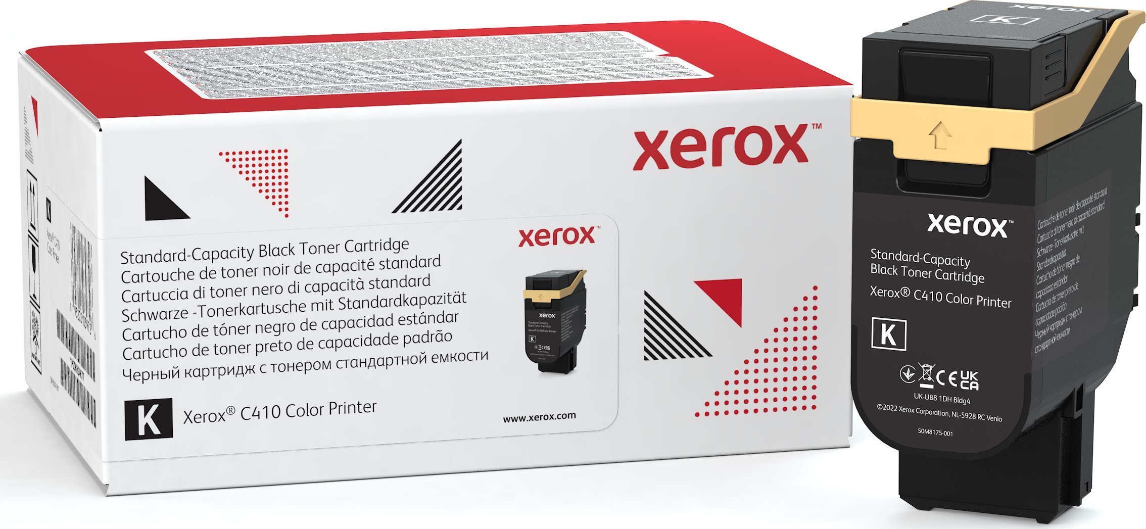 Toner Xerox Cartridge czarny - standard capacity pro C410,C415 (2 400 str.)