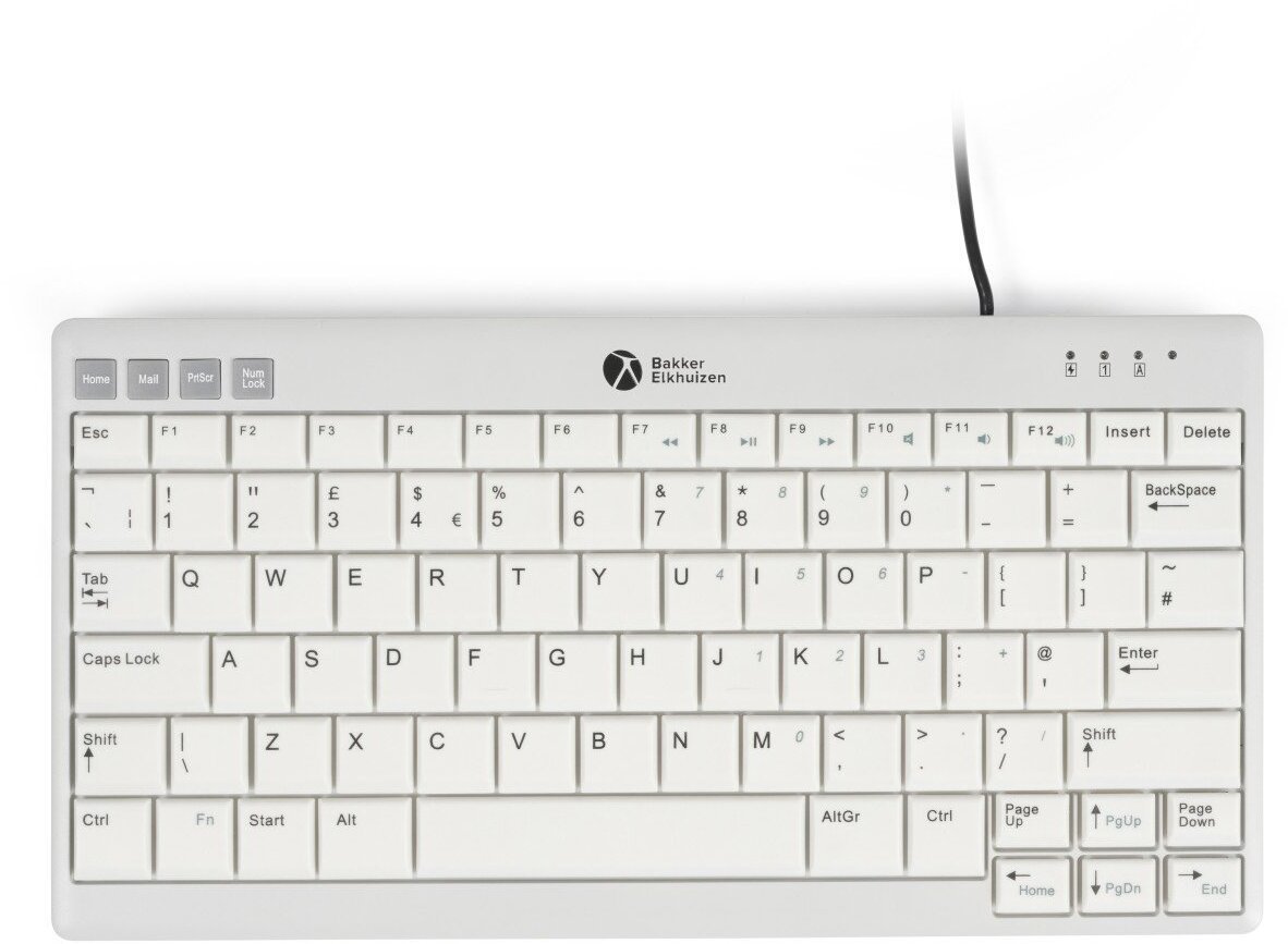 Klawiatura BakkerElkhuizen Klawiatura UltraBoard 950 V2 Compact (DE) retail