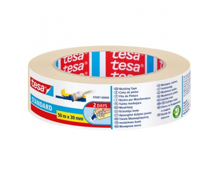 Tesa Taśma maskująca standard 50m x 30mm (5087)
