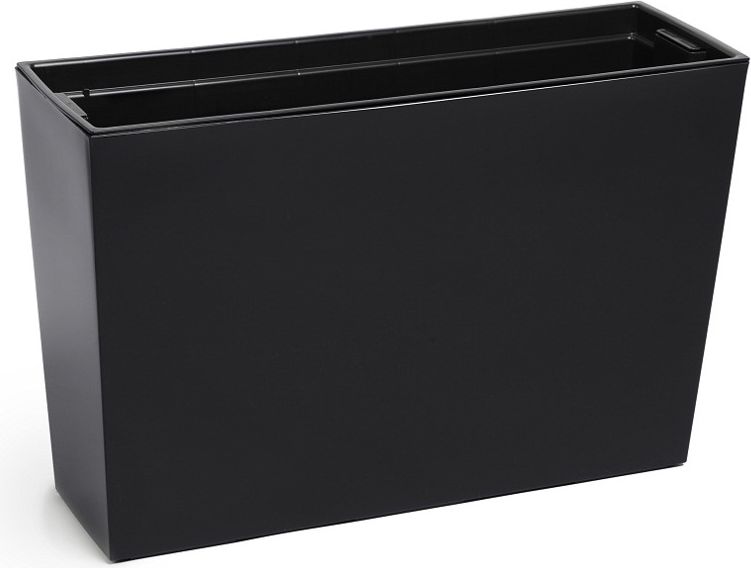 Lamela KWIETNIK z wkładem WERBENA POŁYSK CZARNY 19x56 H36