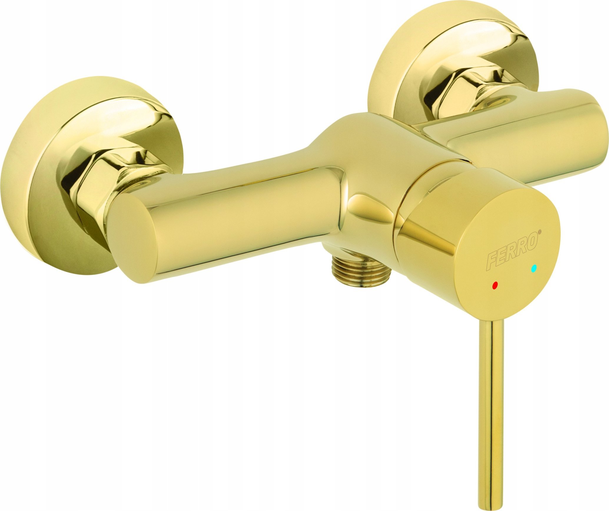 Ferro FIESTA bateria natryskowa, bez natrysku, złoty