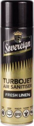 Sovereign Turbo Jet Air Sanitiser - neutralizator zapachów do tkanin i pomieszczeń- ŚWIEŻE PRANIE
