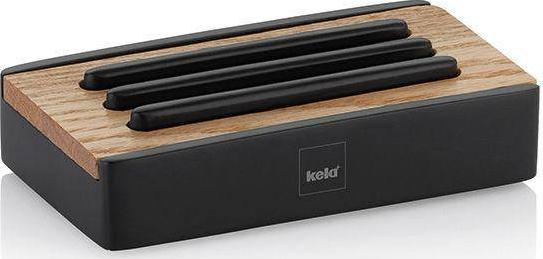 Kela Mydelniczka stojąca czarny (KE-23686)