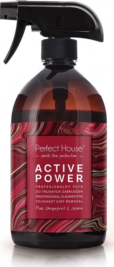 Perfect House Active Power Profesjonalny Płyn do trudnych zabrudzeń Pink Grapefruit & Jasmin 480ml