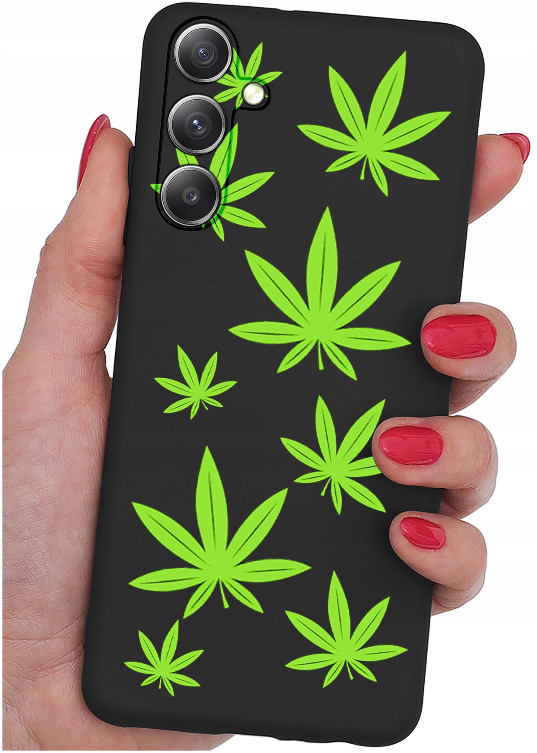 Etui do Samsung Galaxy S24 FE WZORY |SILIKONOWE MATT CASE + SZKŁO 9H