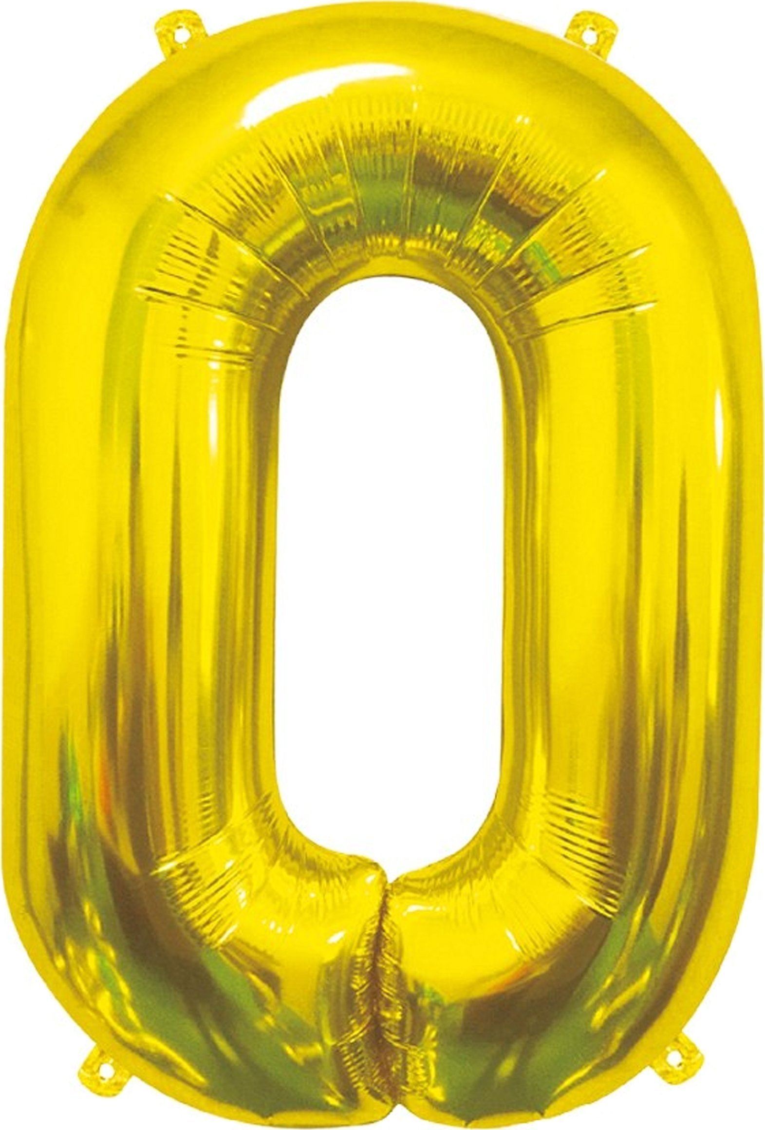 GoDan Balon foliowy B&C Cyfra 0, złota, 85 cm