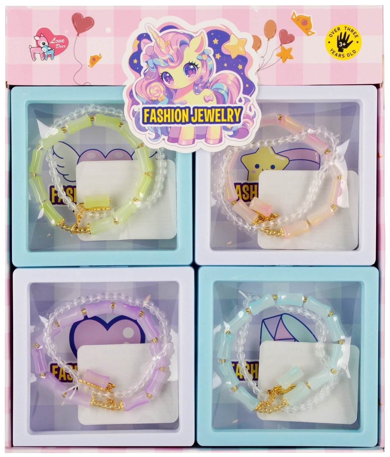 ZEST PIEKN BRANS PASTEL 9X9X2 MIX4 MC 12/288/576