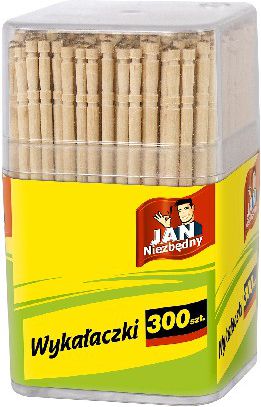 JAN Niezbędny Wykałaczki pudełko 300szt.