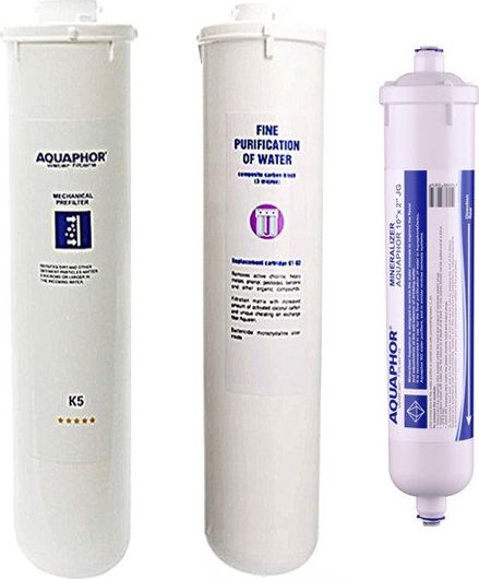 Aquaphor Zestaw wkładów DWM-31 / DWM-203
