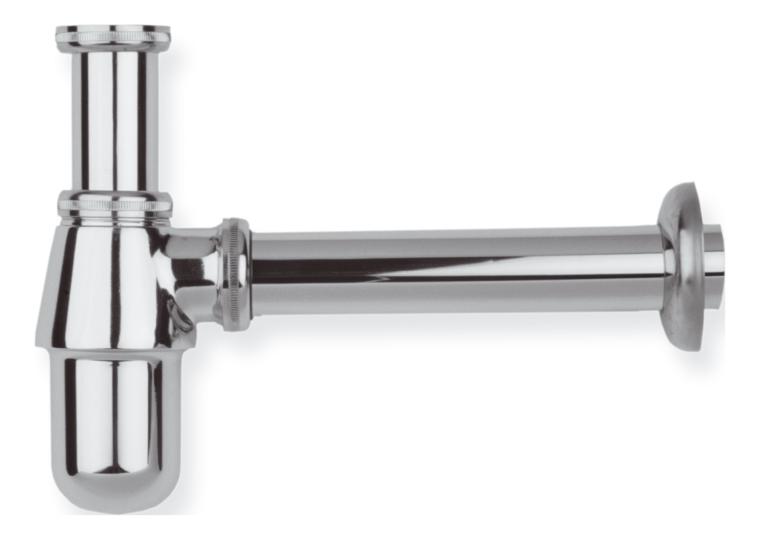 Syfon KFA butelkowy 5/4" DN32 chrom (601-054-00)