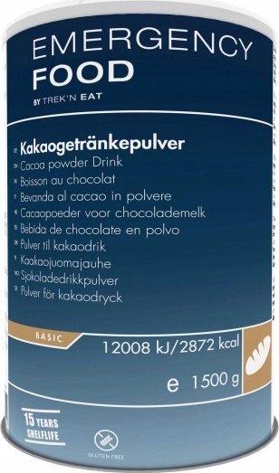 Trek N Eat EMERGENCY LINE Napój kakaowy, 800g [Cocoa Drink-EL]