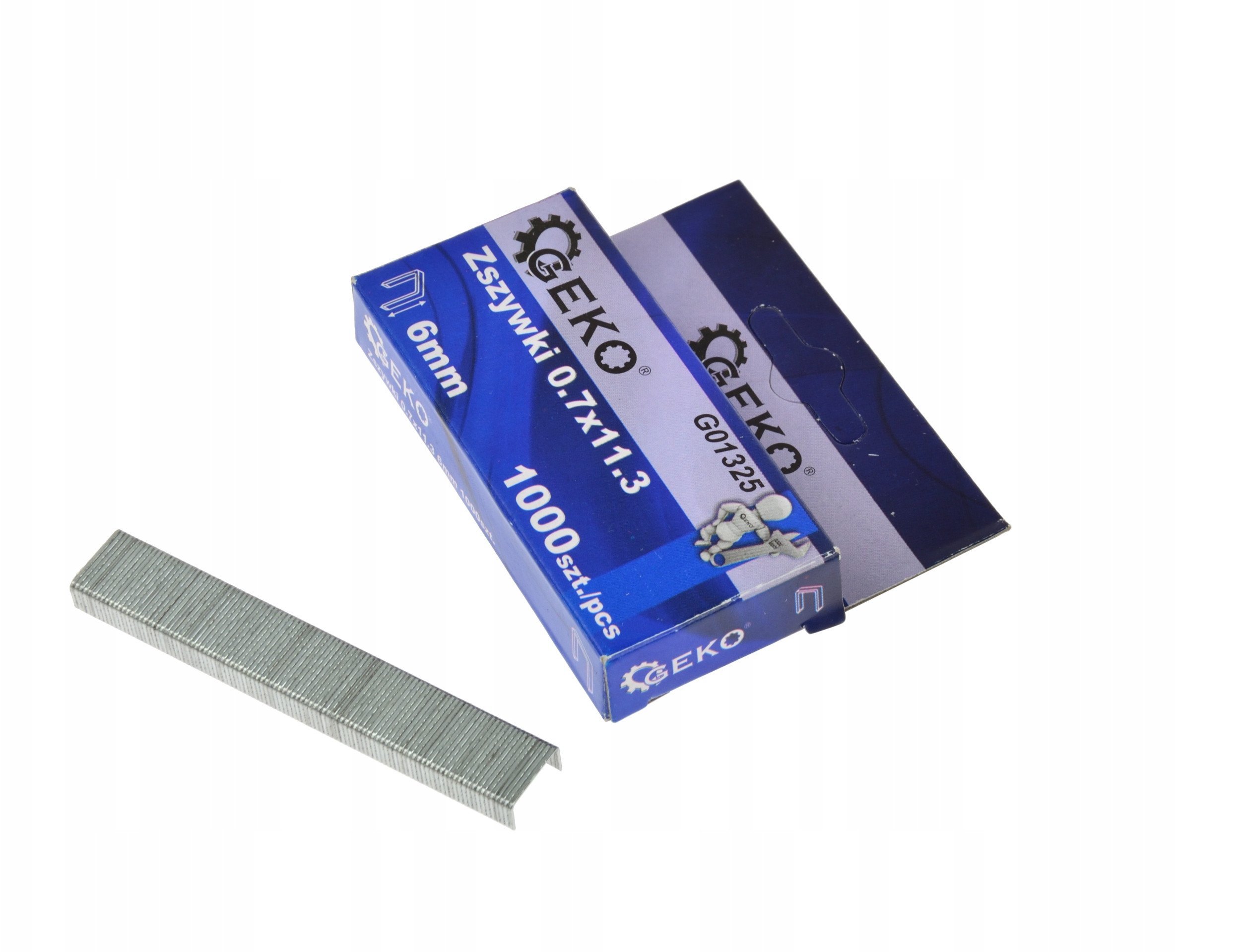 Zszywki Typ A 0,7x11,3 6mm 1000szt. (200)