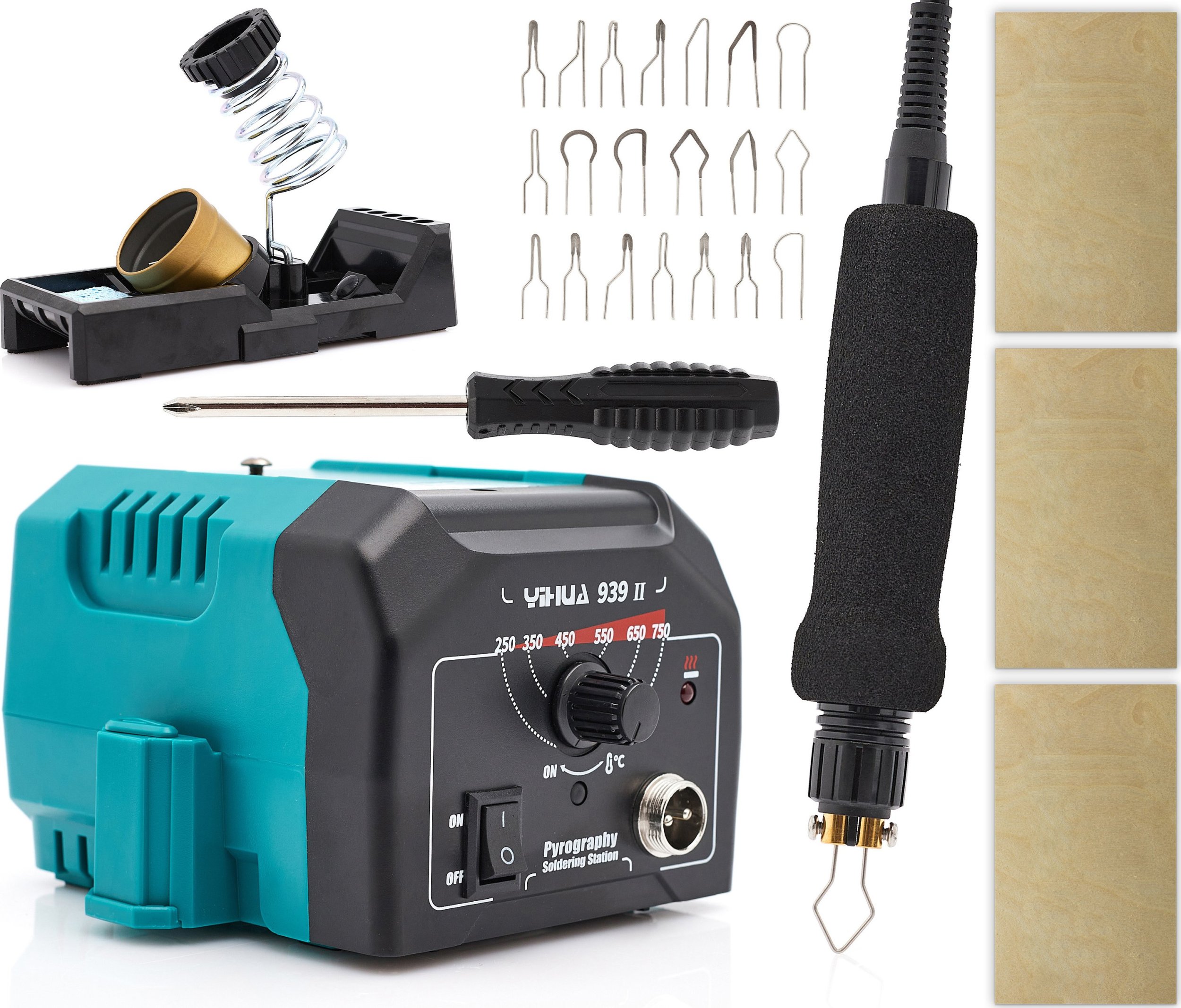 Techrebal WYPALARKA DO DREWNA SKLEJKA 750 YIHUA 939-II DRUT