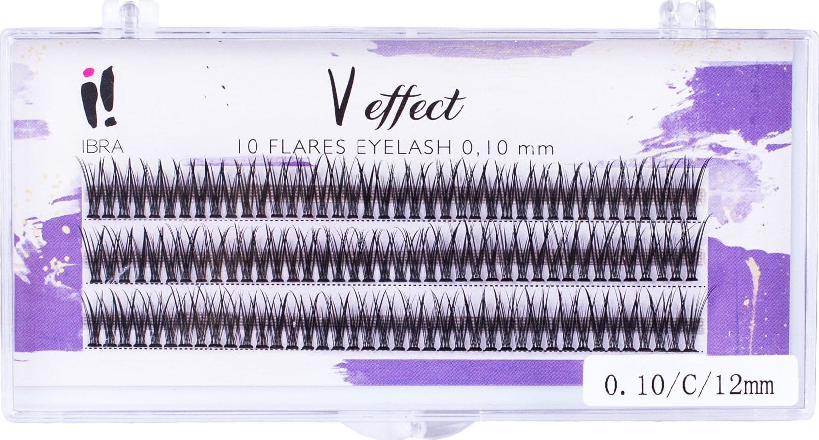 Ibra Ibra KĘPKI RZĘS V Effect 12mm