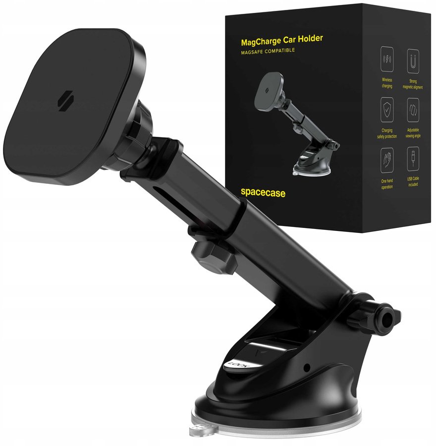 Spacecase Uchwyt samochodowy Car Holder Dash/Windshield MagCharge WM9B standard