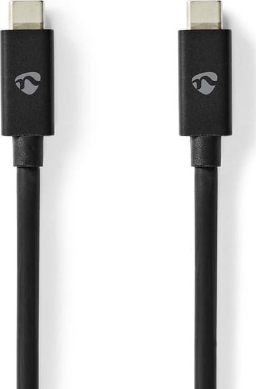 Kabel USB Nedis USB-C - USB-C 2 m Czarny (CCGP66020BK20)