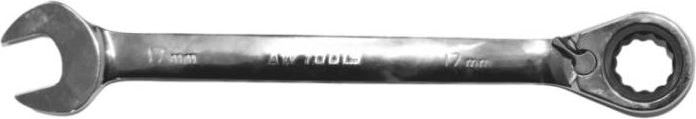 AWTools Klucz płasko-oczkowy z grzechotką 19mm (AW40535)