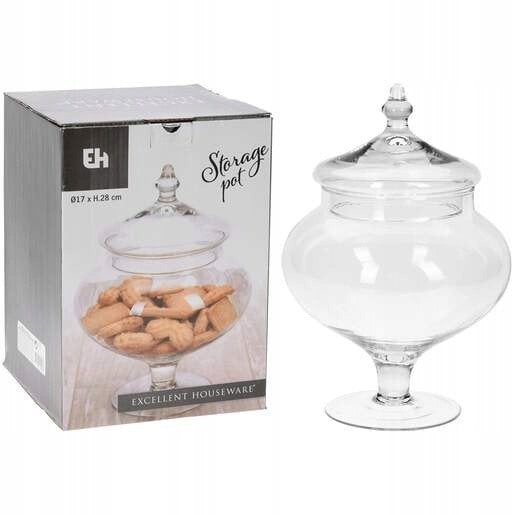 Szklany słoik na ciasta RINO