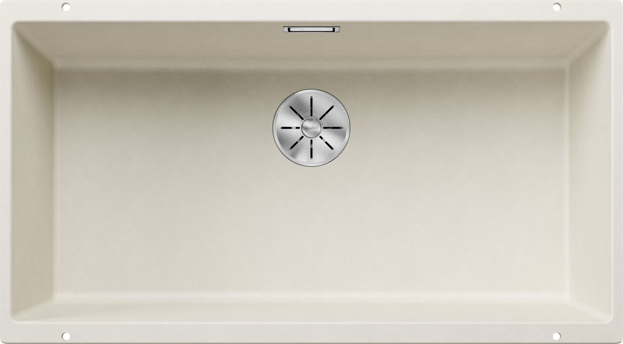 Zlewozmywak Blanco BLANCO SUBLINE 800-U Silgranit delikatny biały, InFino