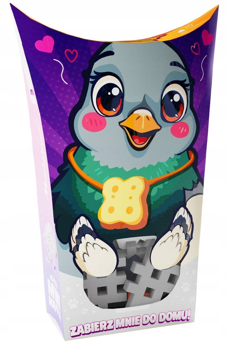 *****Klocki wafle mini PocketPets Gołąb 07177