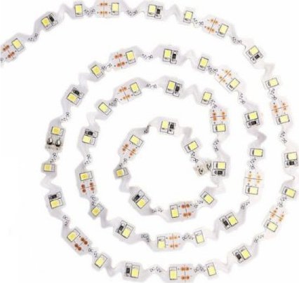Taśma LED V-TAC Taśma LED S-Shape Zig Zag do zakrętów SMD2835 300LED 12V IP20 VT-2835-60-S 4000K 420lm