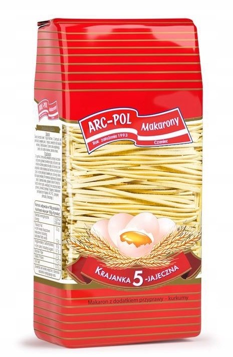 Arc-Pol makaron krajanka 5-jajeczna 250g